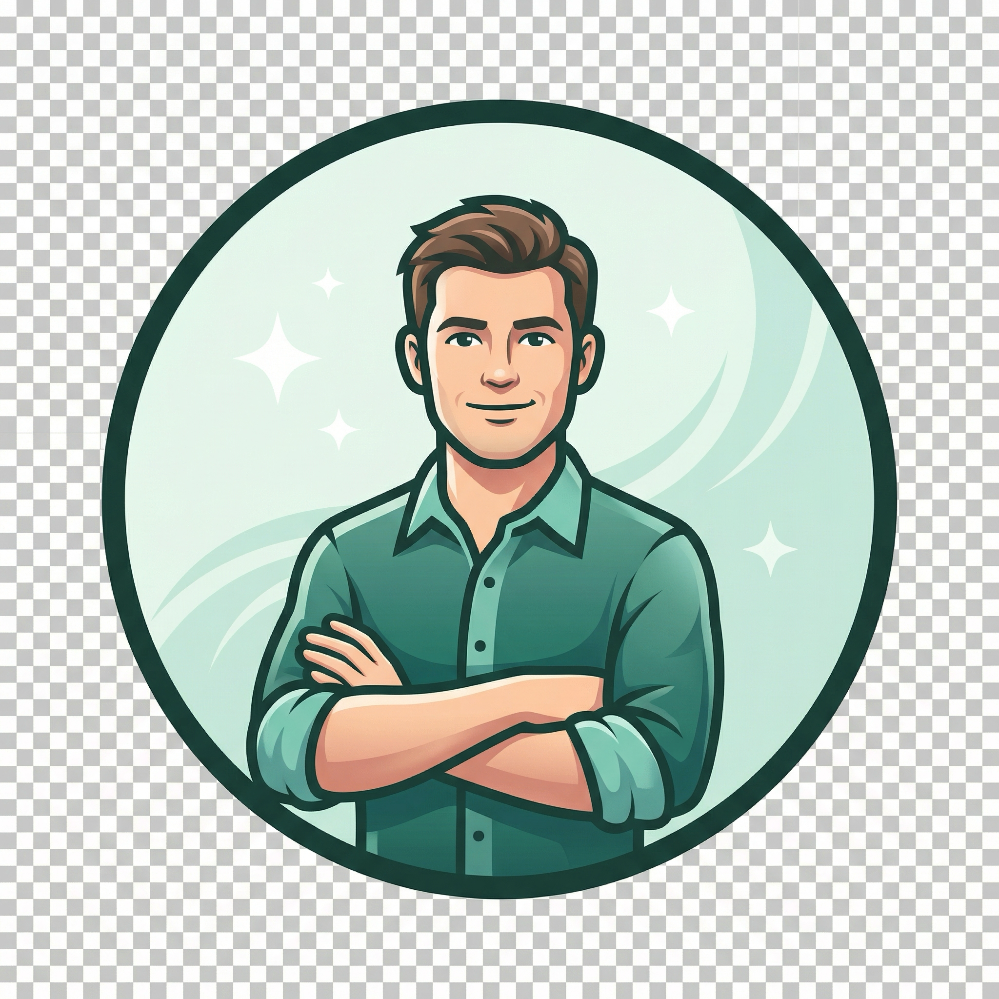 MacCleaner mascot logo